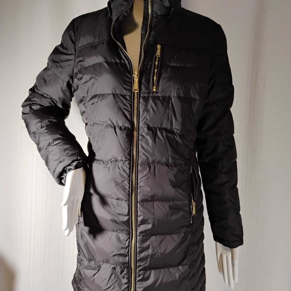 Michael Kors Women's Black Quilted Jacket Size M